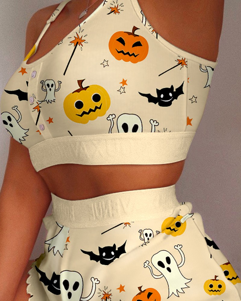 Halloween Pumpkin Print Set